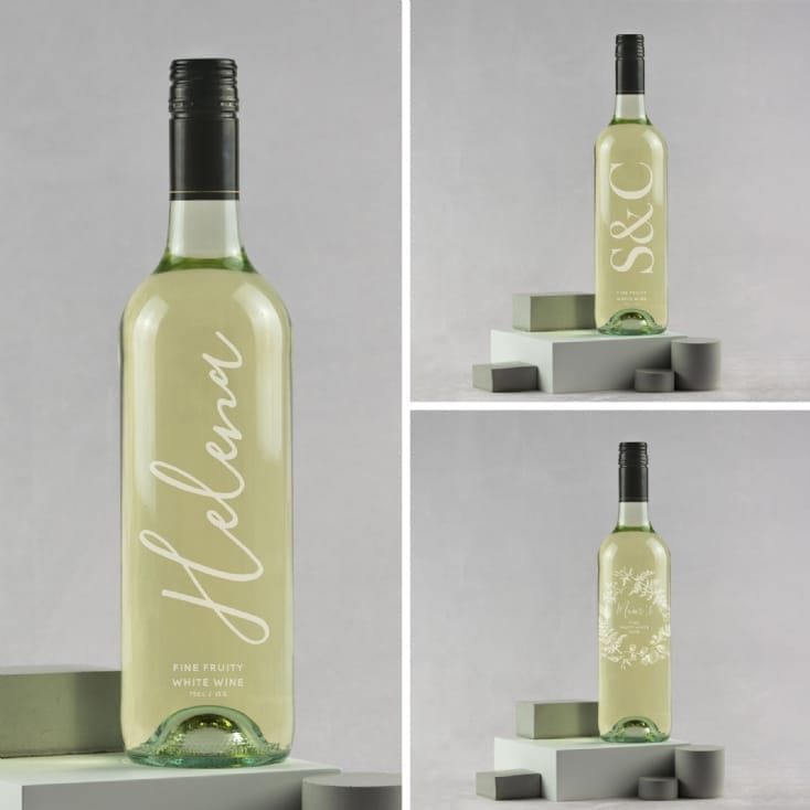 Personalised Engraved Wine 
