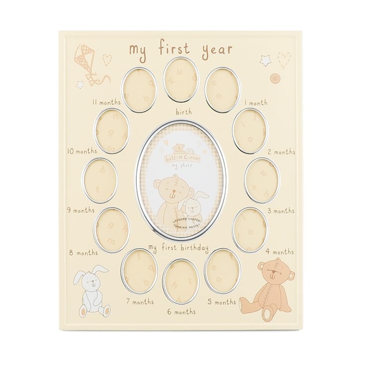 Baby's First Year Photo Frame