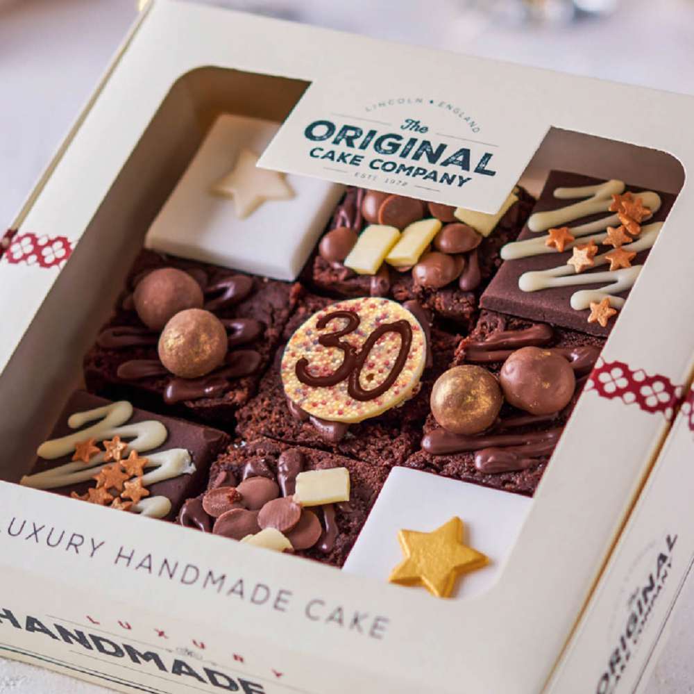 Happy 30th Birthday Luxury Chocolate Cake Selection