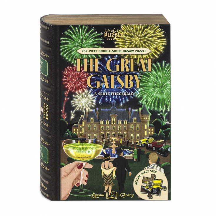 The Great Gatsby Double-Sided Jigsaw Puzzle