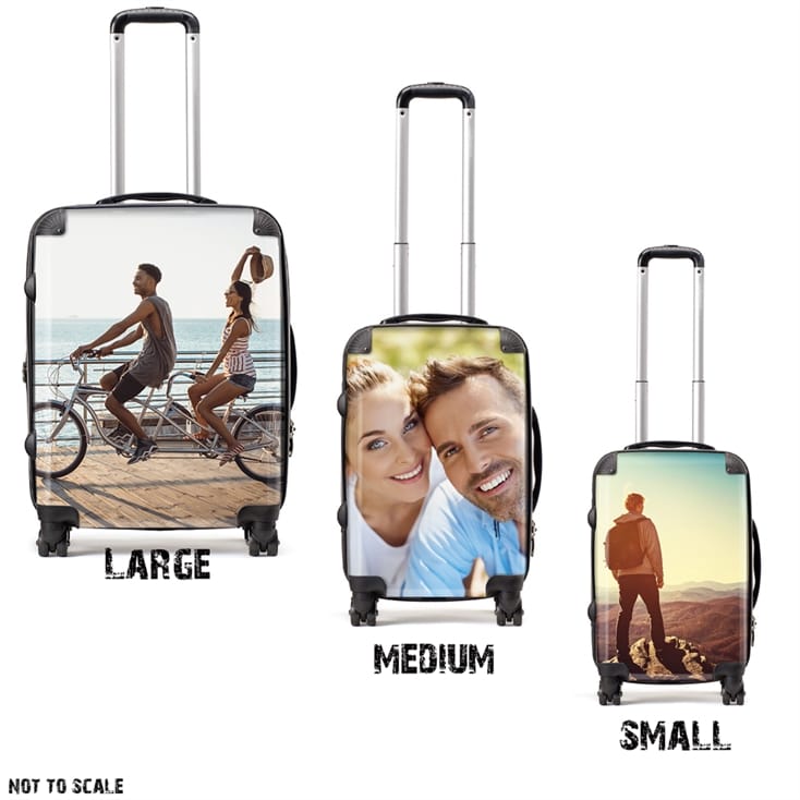 personalised large suitcase