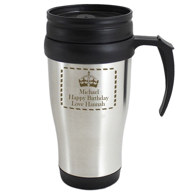 Personalised Travel Mug Find Me A Gift