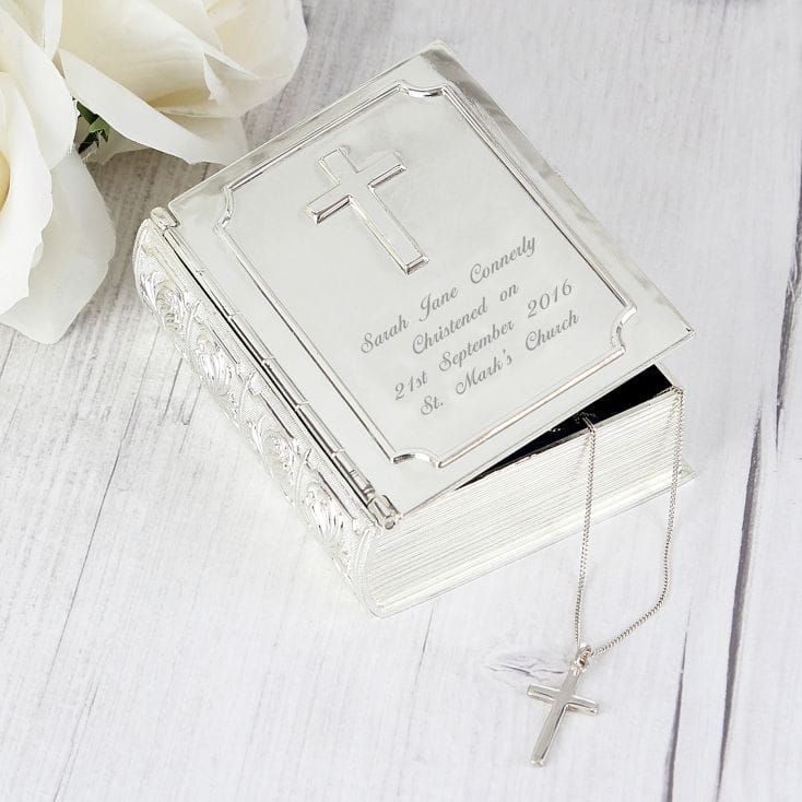 personalised bible christening gift