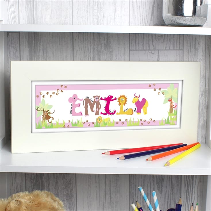Personalised Animal Name Print | Find Me A Gift