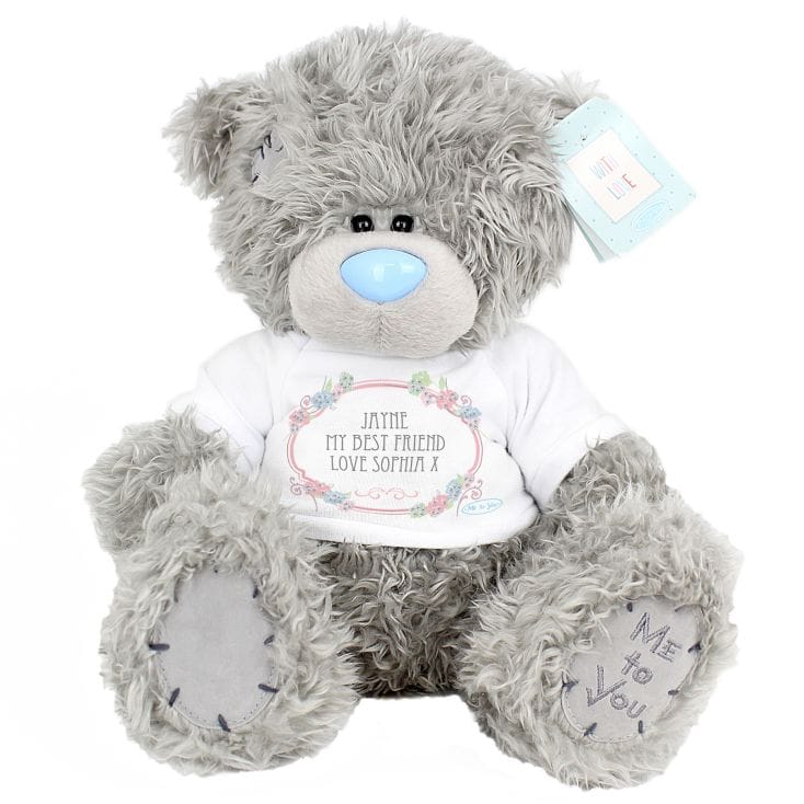 me to you personalised bear