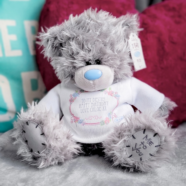 Personalised teddy bears me to you clearance