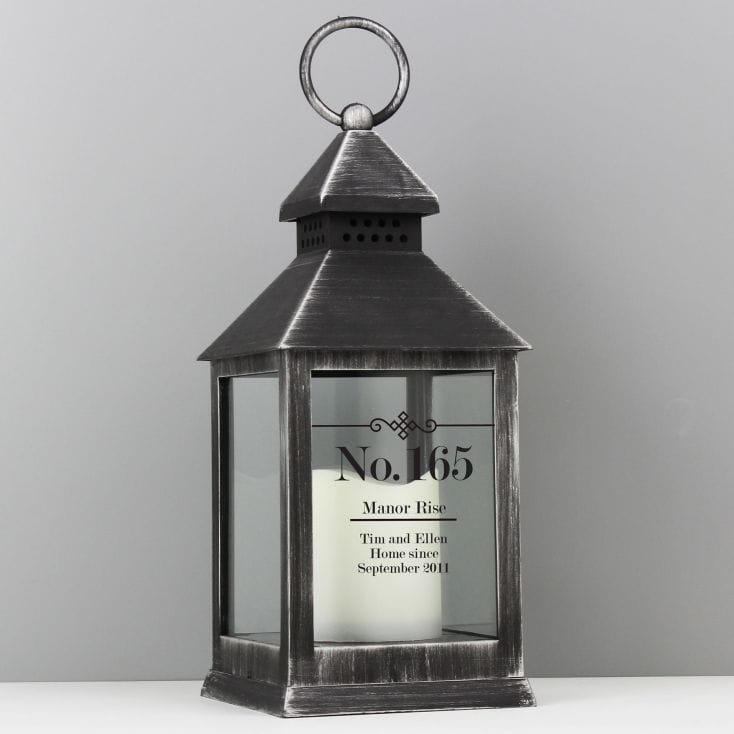 Personalised Rustic Black Lantern Find Me A Gift