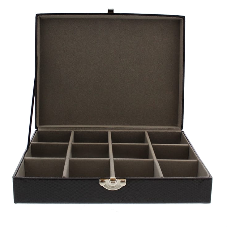 Personalised Cufflink Box With Compartments Find Me A Gift