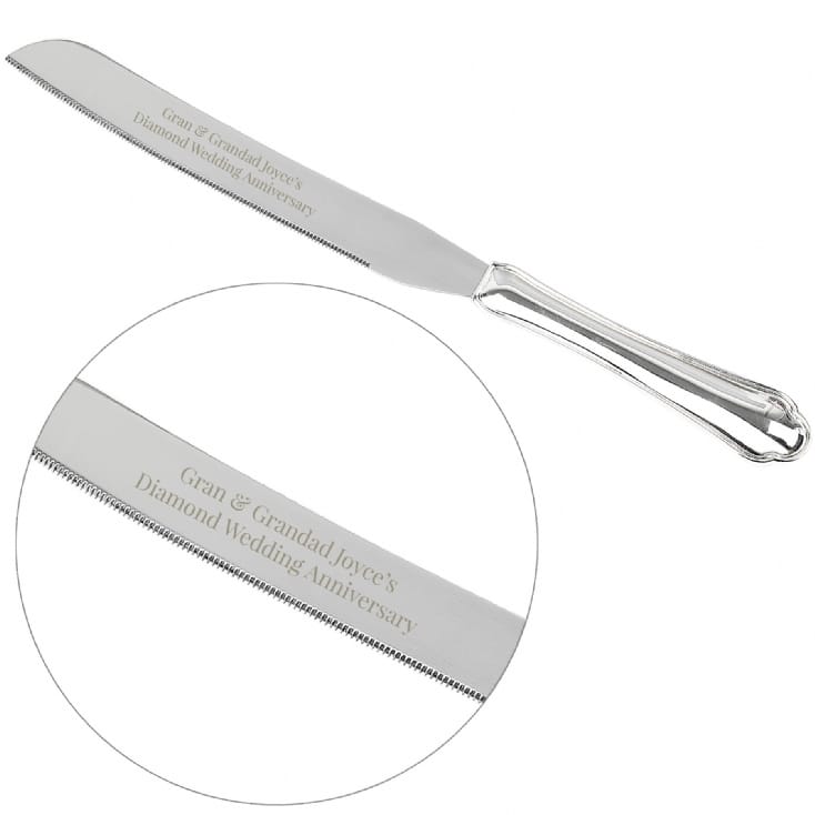 Personalised Wedding Cake Knife Find Me A Gift