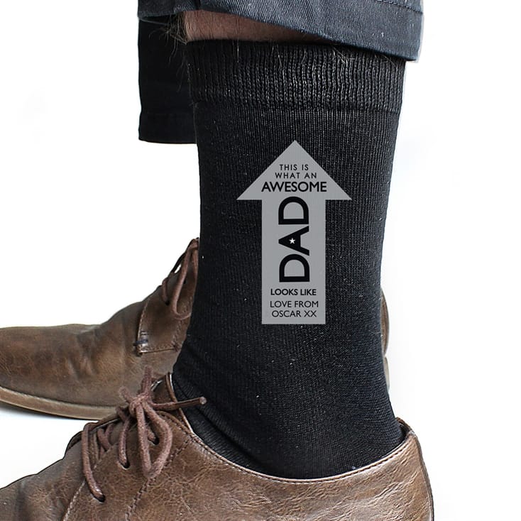 Personalised Men's Socks Find Me A Gift
