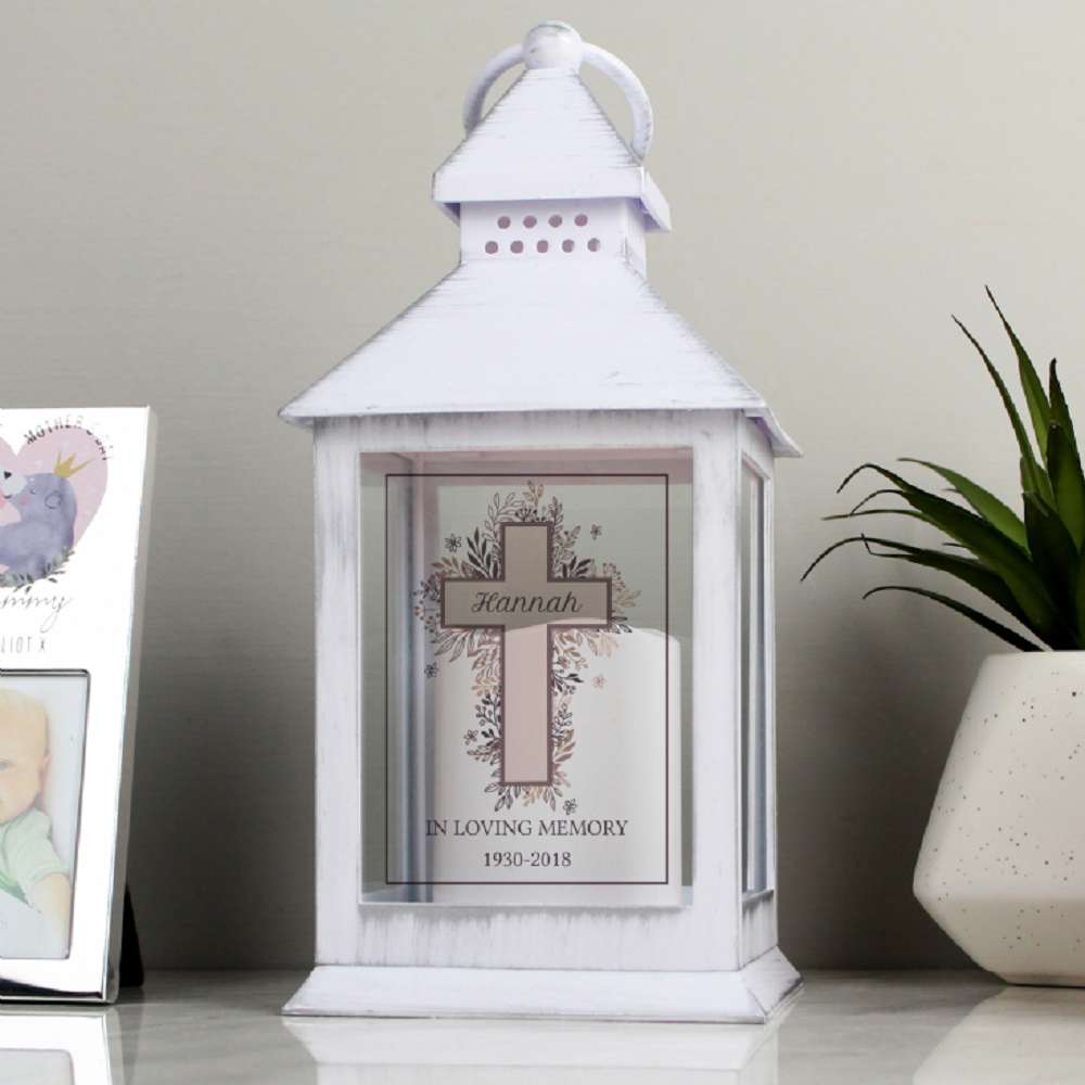 Personalised Battery Powered Candle Lantern