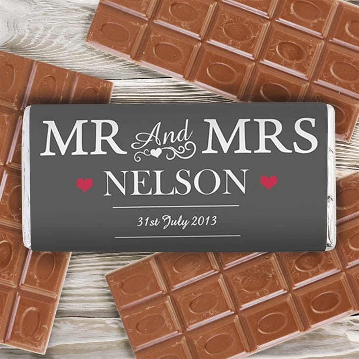 Personalised Wedding Chocolate Bar Find Me A Gift