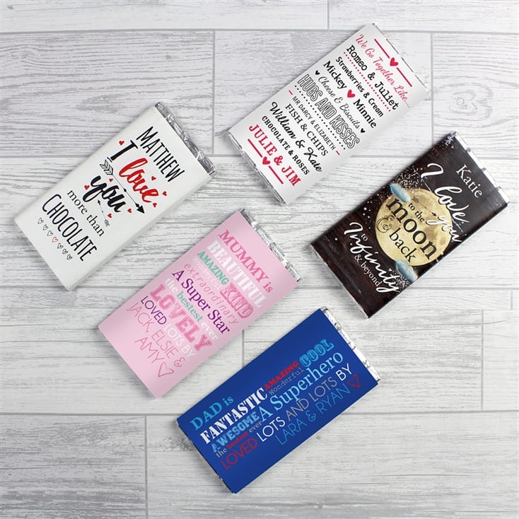 Personalised Chocolate Bar | Find Me A Gift