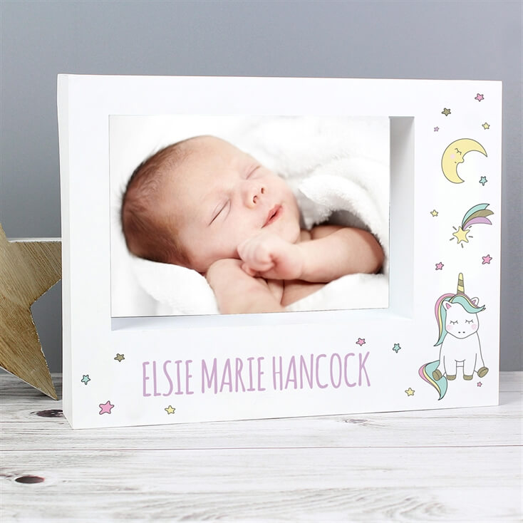 Personalised Baby Box Photo Frame