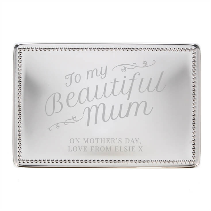 Personalised Beautiful Mum Jewellery Box