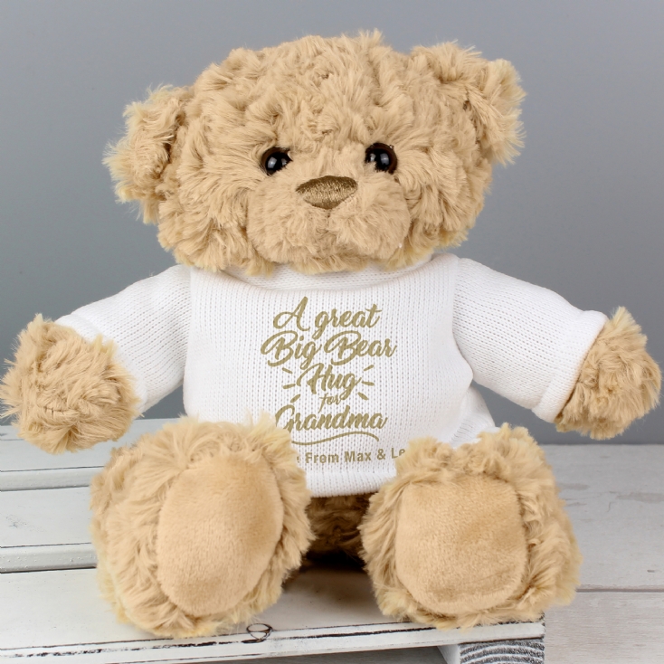 Personalised Bear Hug Teddy
