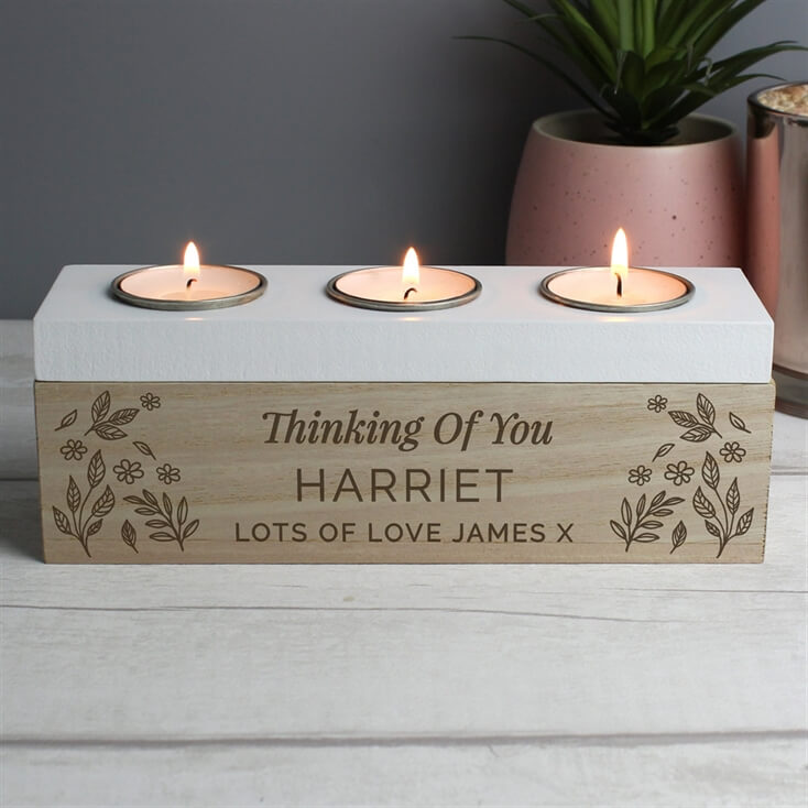 Personalised Floral Thinking of You Gifts