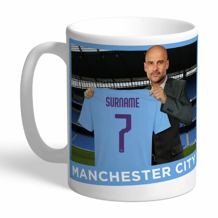 Personalised Football Club Manager Mugs