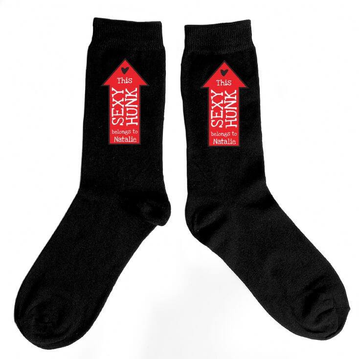 Personalised Sexy Hunk Socks
