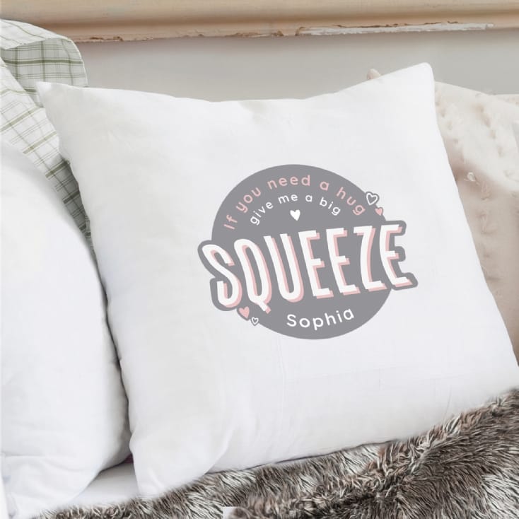 Personalised The Snuggle Is Real Cushion