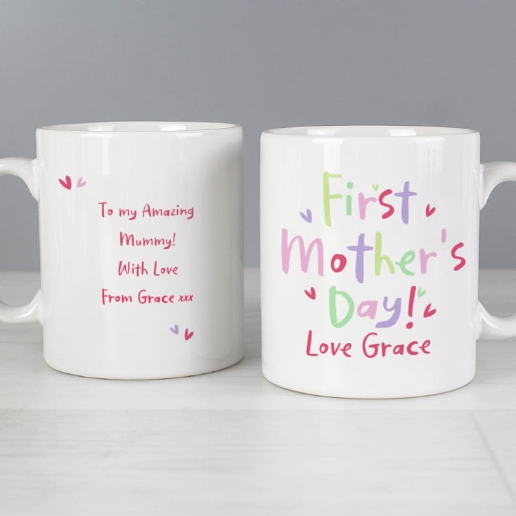 Personalised First Mother's Day Mug