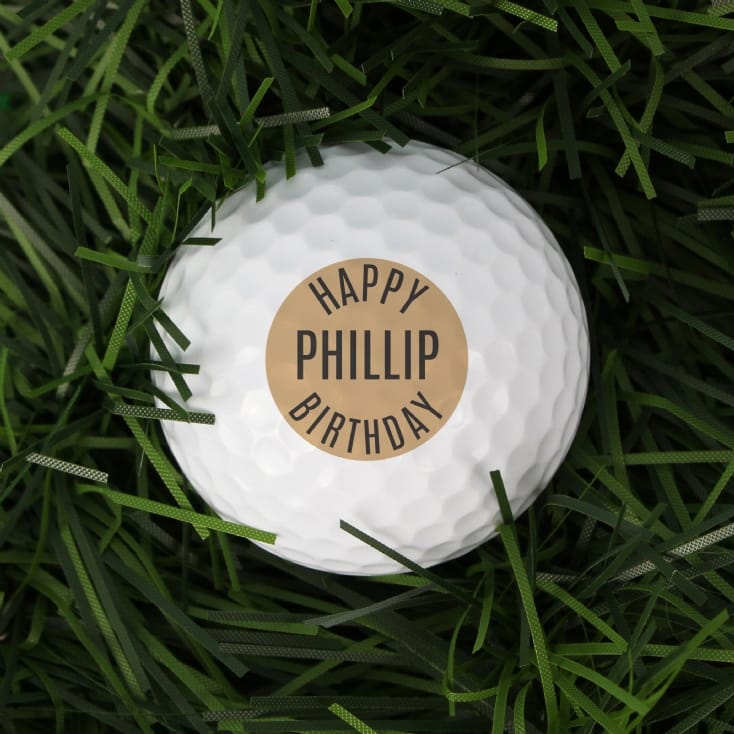 Personalised Golf Balls Find Me A Gift