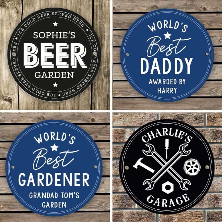 Personalised Wall and Garden Plaques Find Me A Gift