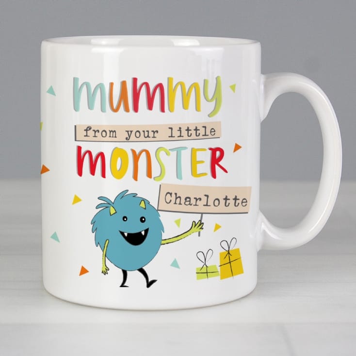 Personalised Little Monster Mug