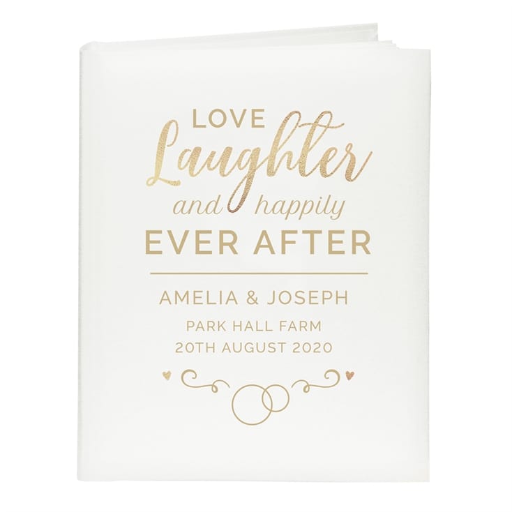 Personalised Happily Ever After Wedding Album