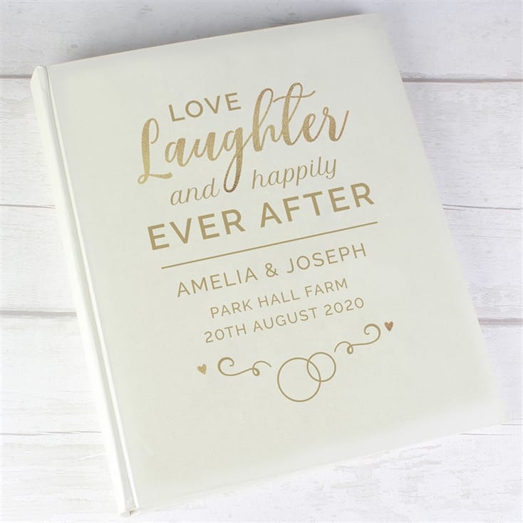 Personalised Happily Ever After Wedding Album