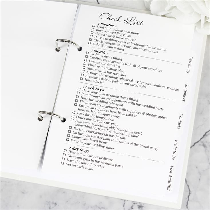 Happily Ever After Personalised Wedding Planner