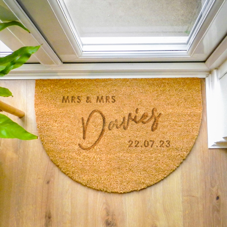 Personalised Couples Doormats Find Me A Gift