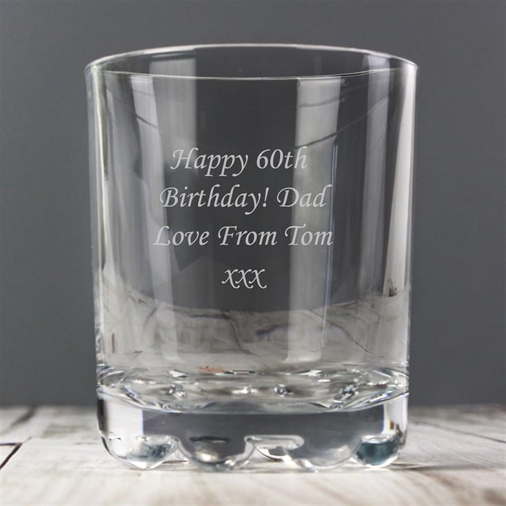 Personalised Whiskey Glass