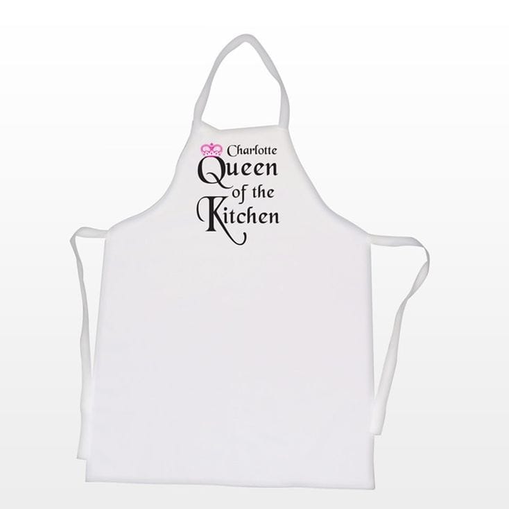 Queen of the Kitchen' Personalised Apron