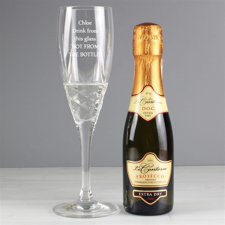 bottomless champagne glasses
