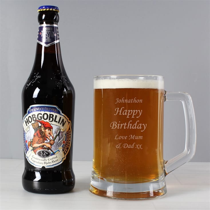Personalised Tankard and Traditional Ale Gift Set