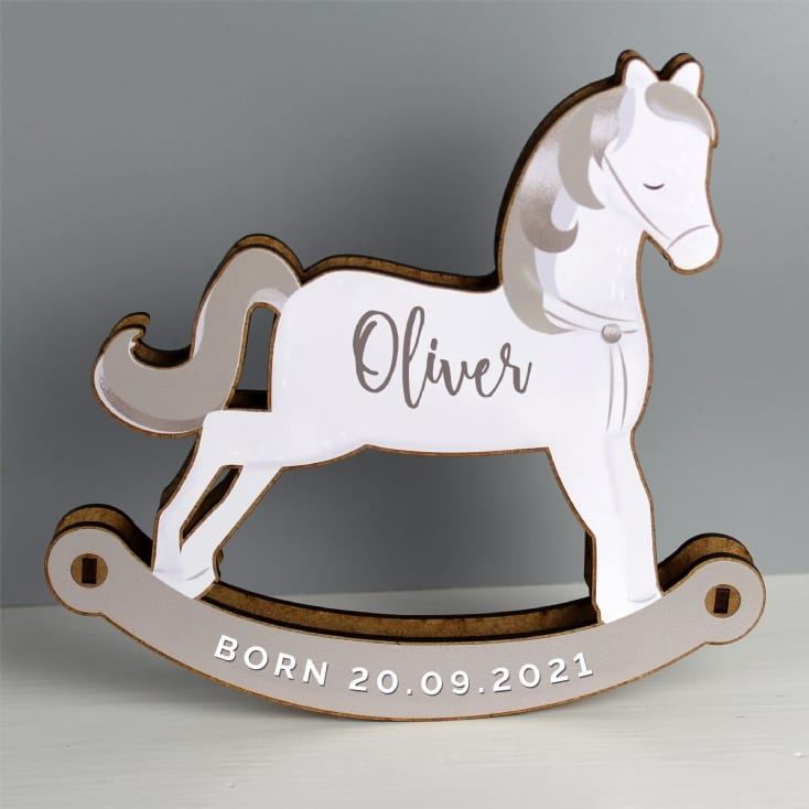 Personalised Make Your Own Rocking Horse 3D Decoration Kit