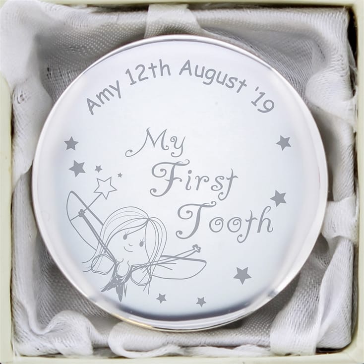 My First Tooth Personalised Fairy Trinket Box