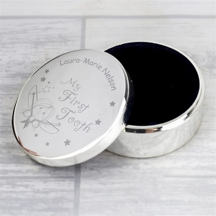 silver first tooth box