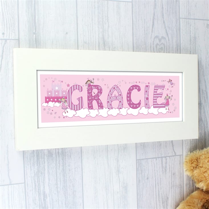 Personalised Little Princess Name Frame