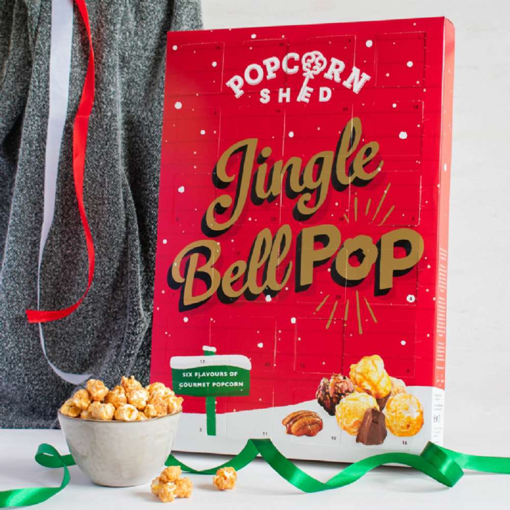 Jingle Bell Pop! Gourmet Popcorn Advent Calendar Find Me A Gift