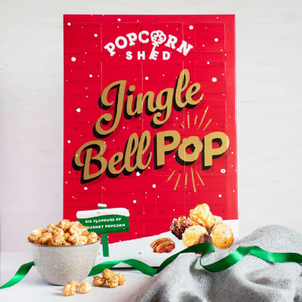 Jingle Bell Pop! Gourmet Popcorn Advent Calendar