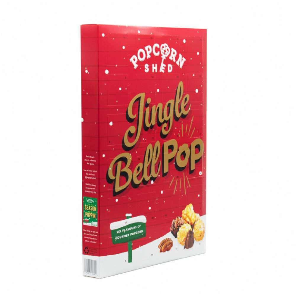 Jingle Bell Pop! Gourmet Popcorn Advent Calendar