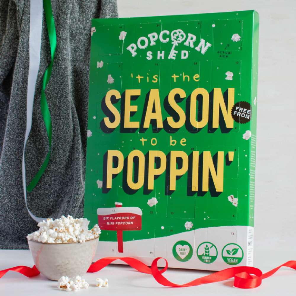 Vegan Mini Popcorn Advent Calendar
