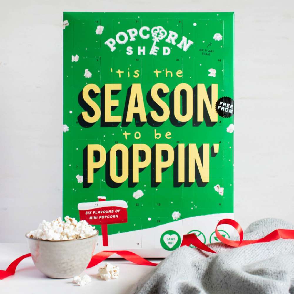 Vegan Mini Popcorn Advent Calendar