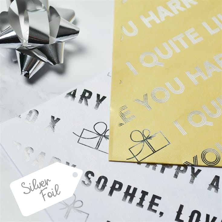 Choose your Colours!!! Personalised Graduation Wrapping Paper Any name