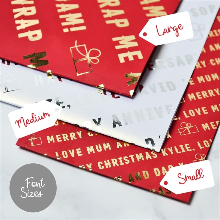 Personalised Wrapping Paper