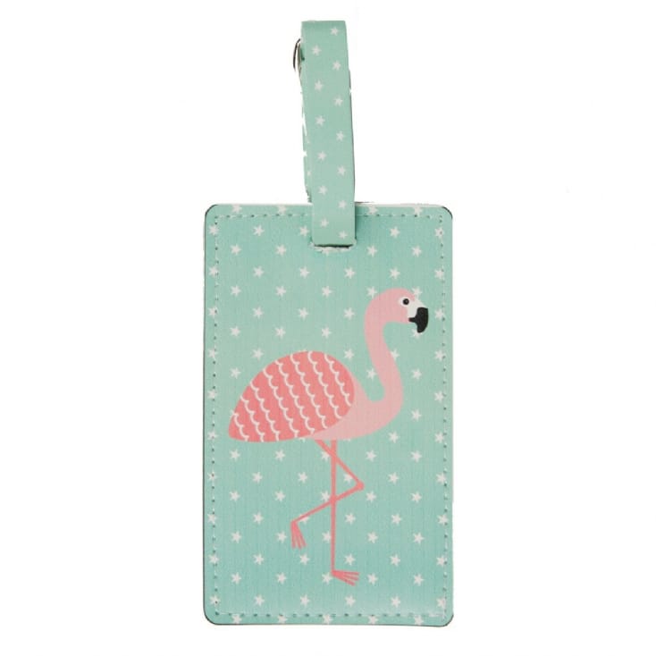 Flamingo Luggage Tag