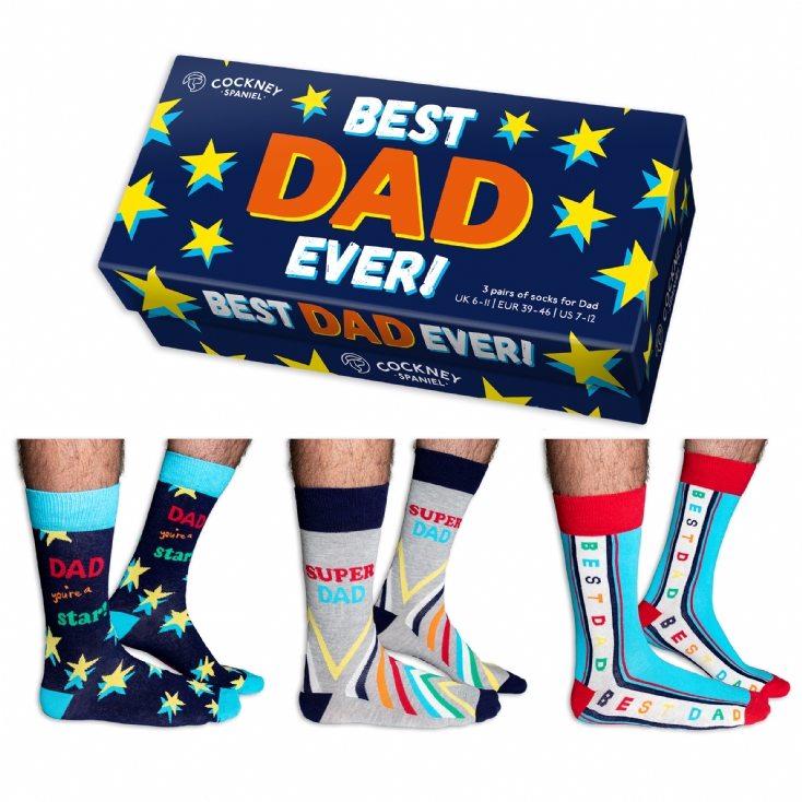 Best Dad Socks Gift Set Find Me A Gift