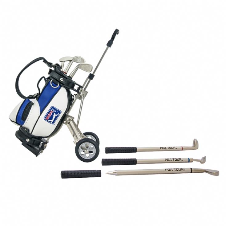 PGA Tour Desktop Golf Bag And Pen Set Find Me A Gift